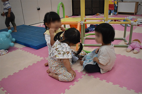 ある日の室内遊び
